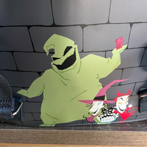 Loungefly Disney Nightmare Before Christmas Town Hall Mini Backpack - Picture 8 of 16